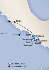 day trips rome to amalfi coast
